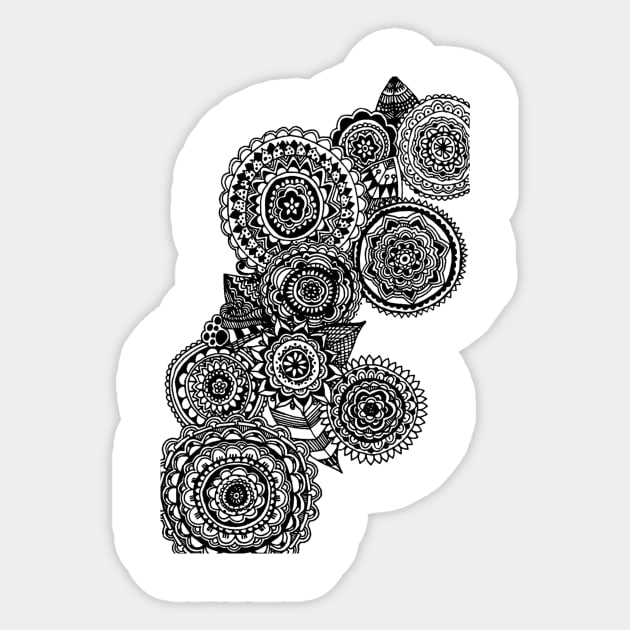 Mandalas Sticker by lizzyad